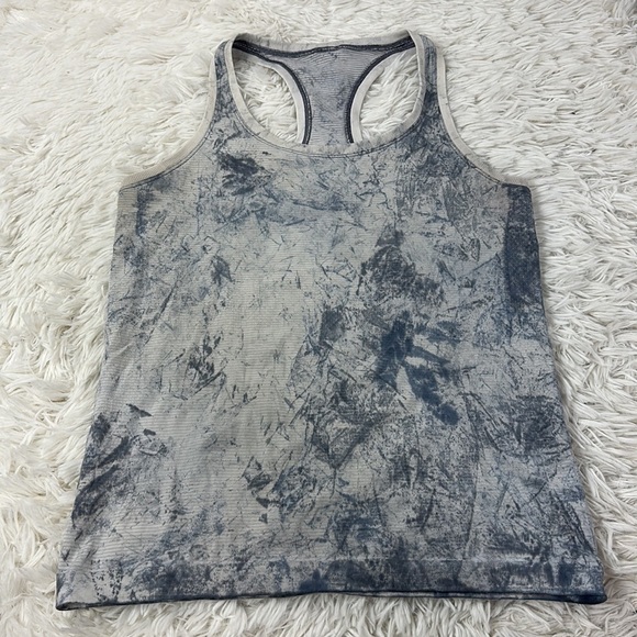 Lululemon Swiftly Tech Racerback 2.0 *Multi Dye Multi Dye White / Grey - Picture 1 of 4